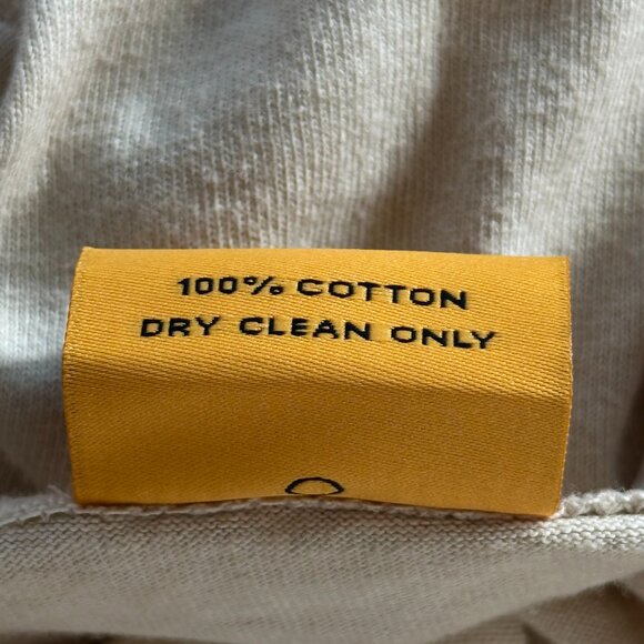 Gallery Dept Antique White & Black Sleep Apnea Logo T-Shirt - Picture 5 of 5